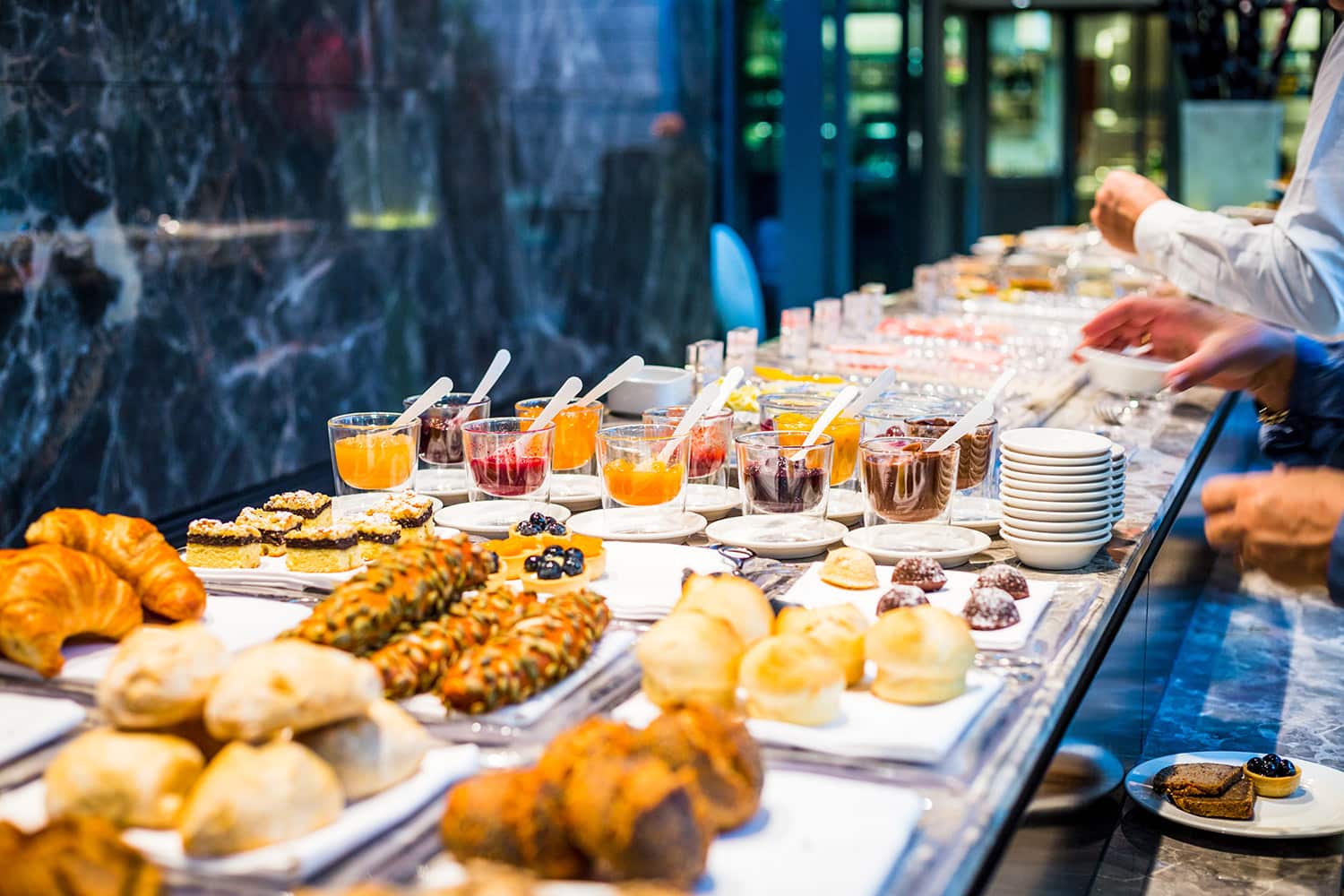 Regionales Frühstück im Gasthof