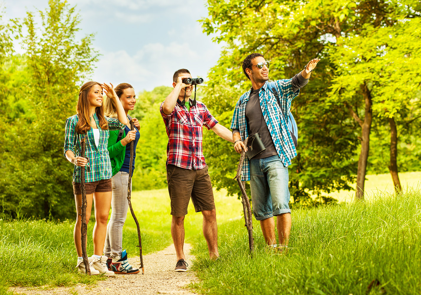 Wandern beim Sommerurlaub im Gasthof